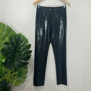 Gruppo americano • vintage retro shimmer pull on nye skinny pants